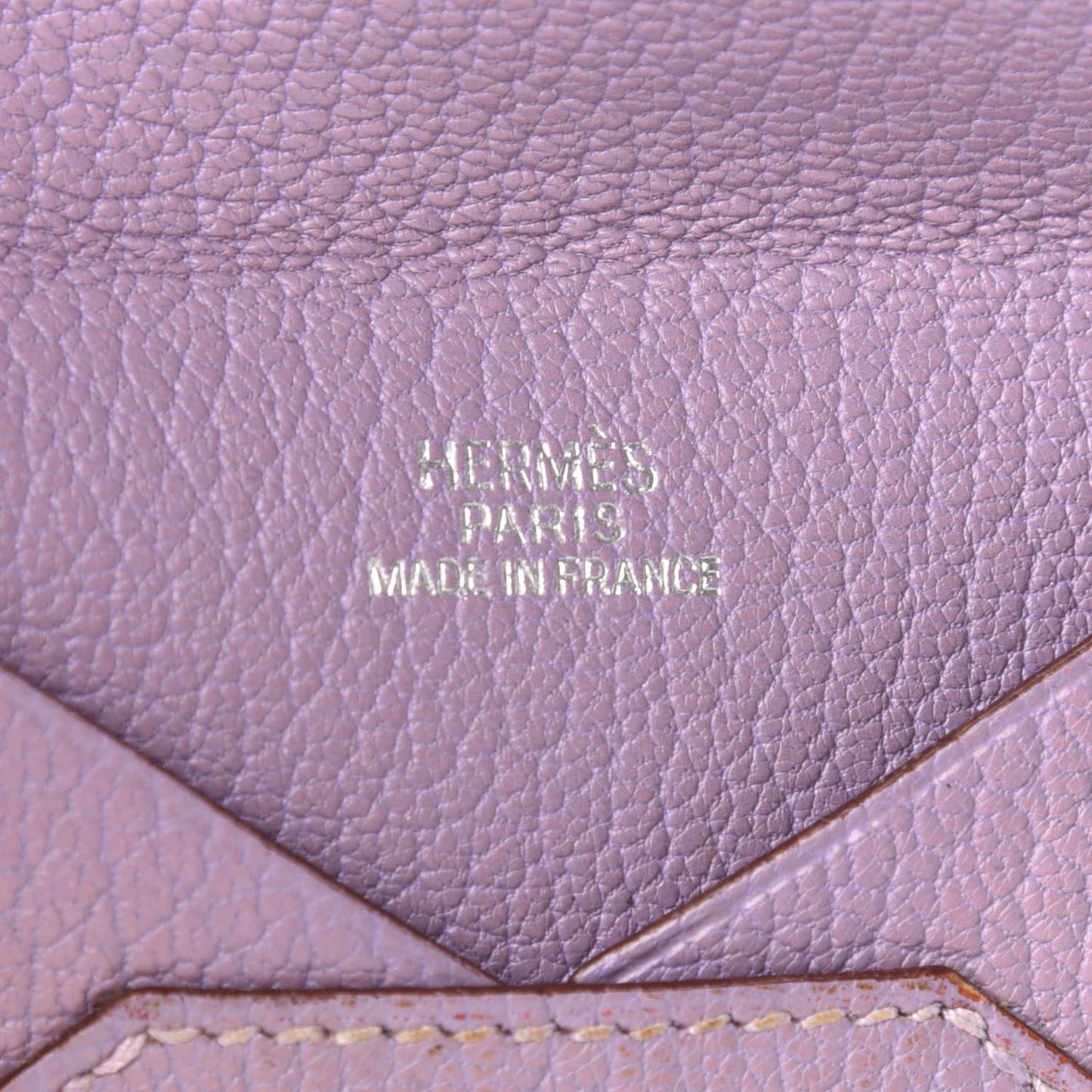 Chevre Mysore Envelope Pouch PM Rose Dragee
