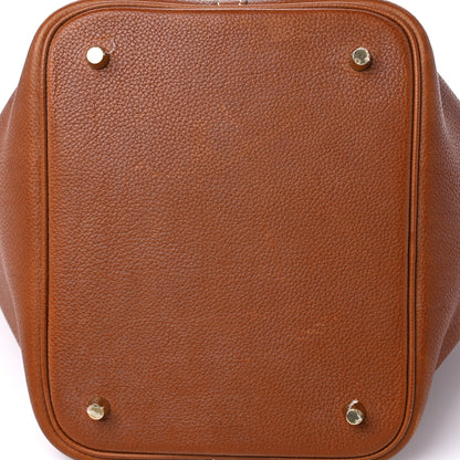 Hermes Barenia Faubourg Picotin Lock 22 MM Fauve 12 of 14