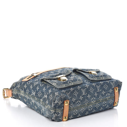 Louis Vuitton Denim Baggy GM Blue 4 of 11