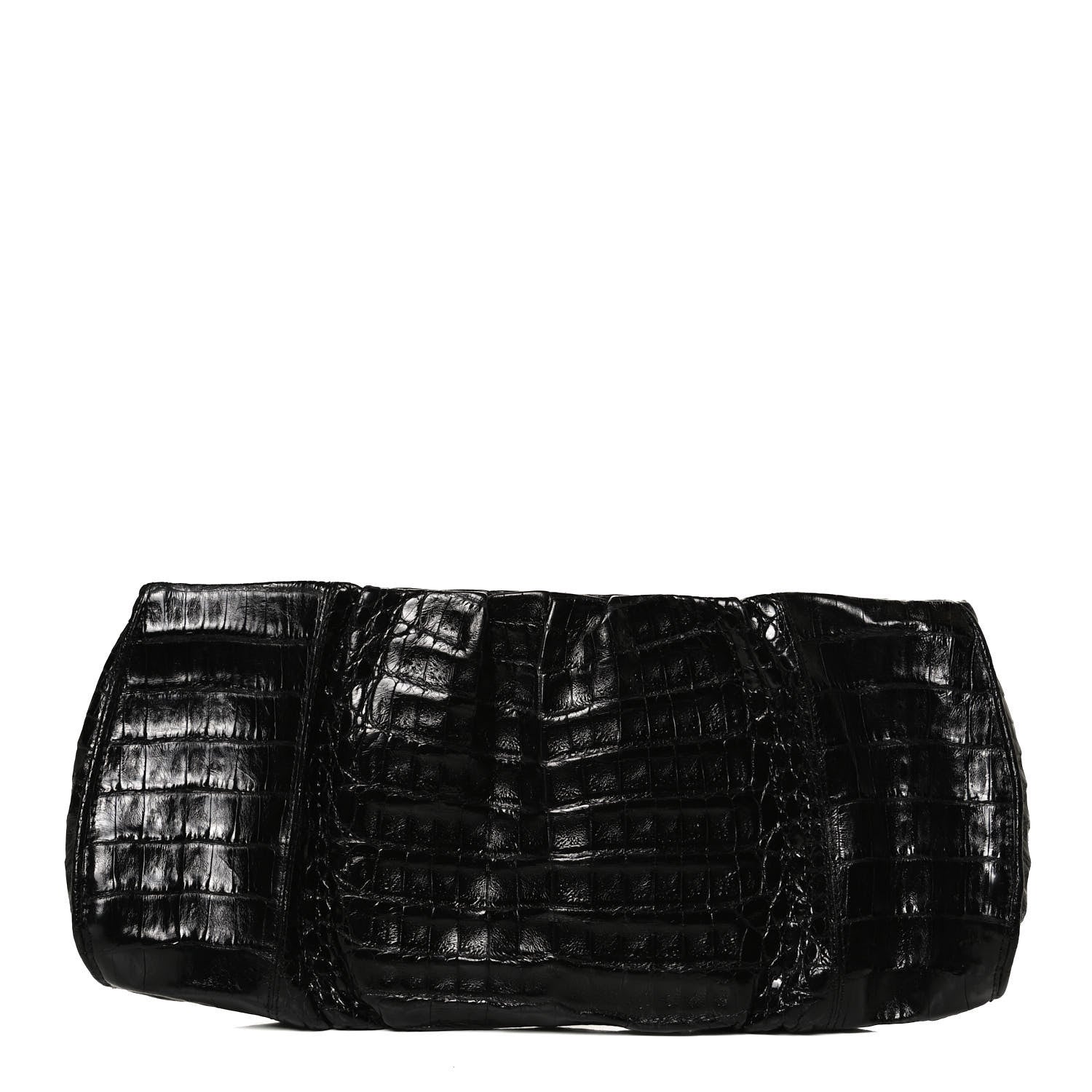 Nancy Gonzalez Crocodile Clutch Black 1 of 9