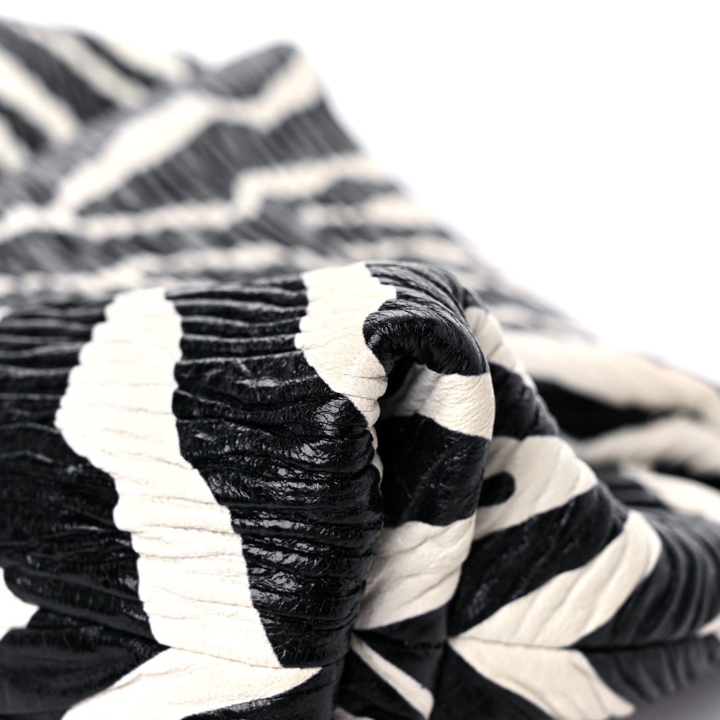 Nappa BV Trine Clutch Zebra
