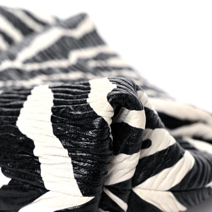 Bottega Veneta Nappa BV Trine Clutch Zebra 8 of 12