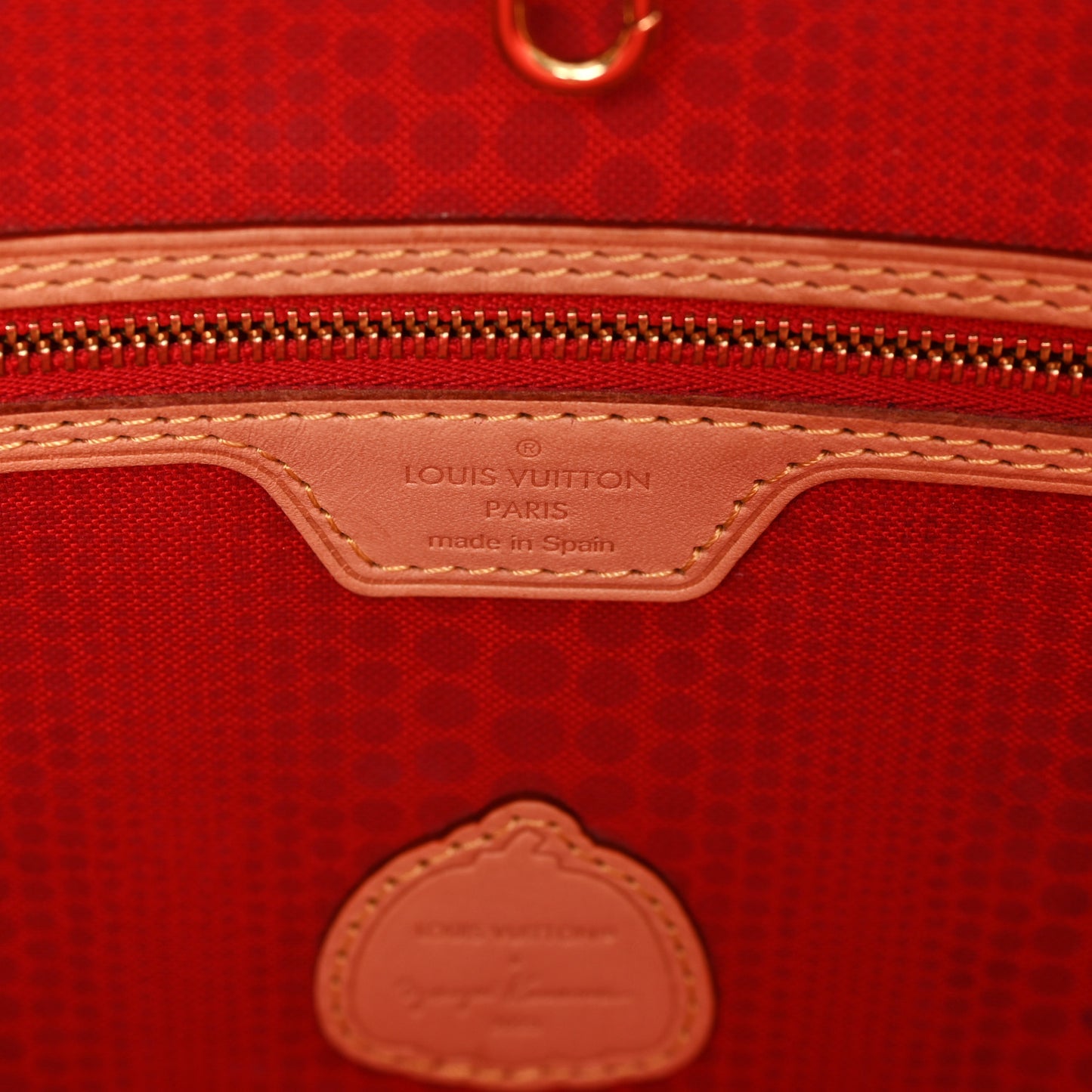 LV X YK Monogram Dots Neverfull MM