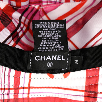 Chanel Cotton Pearl CC Bucket Hat M Black 8 of 8