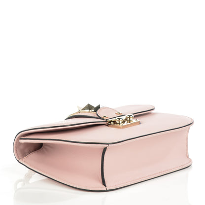 Valentino Garavani Vitello Small Glam Lock Rockstud Flap Water Rose 4 of 8