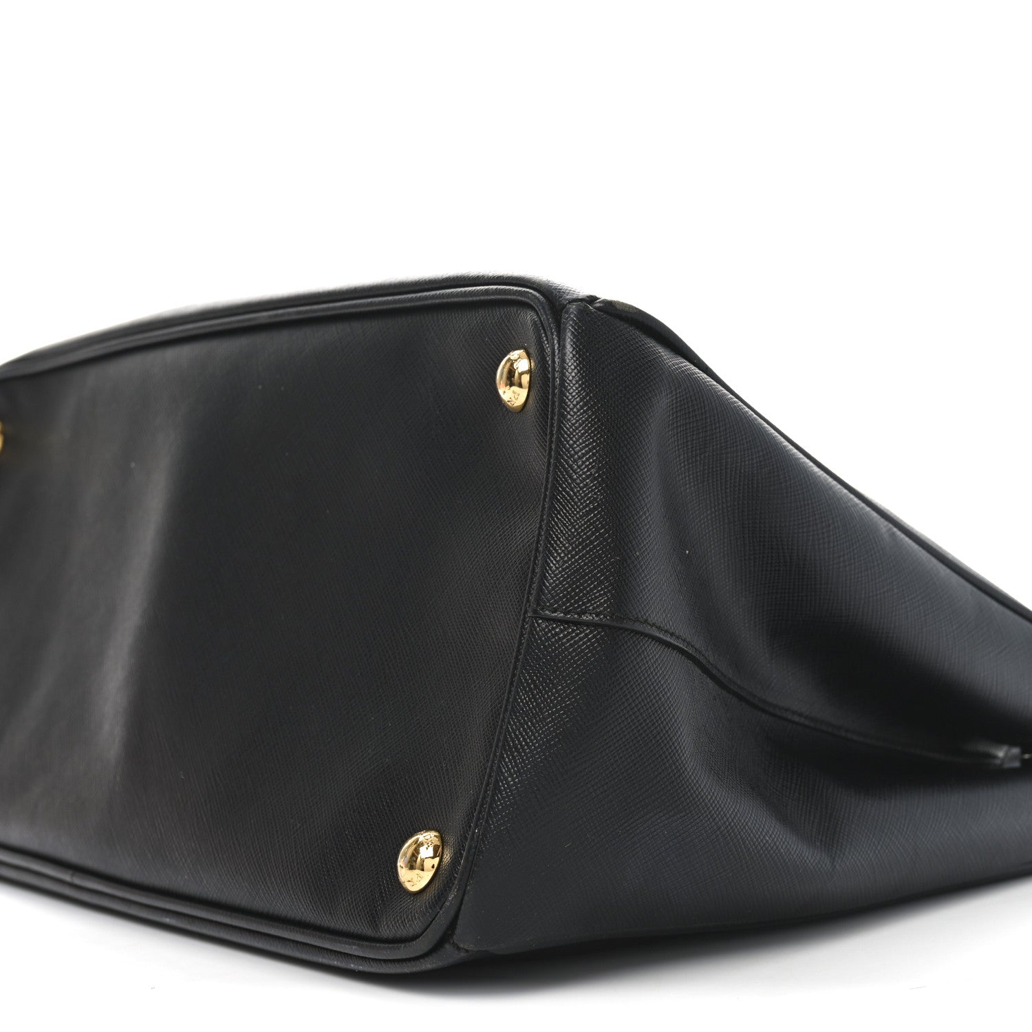 Prada Saffiano Medium Galleria Double Zip Tote Black 9 of 9