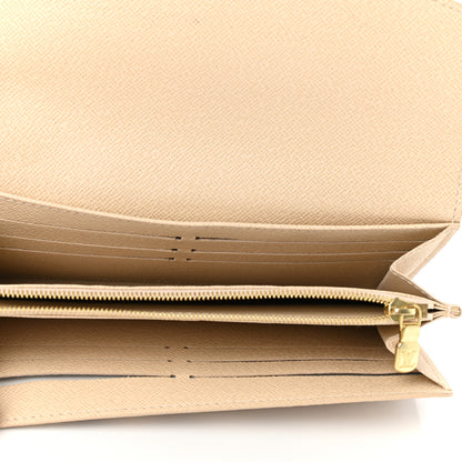 Louis Vuitton Damier Azur Sarah Wallet NM 5 of 7