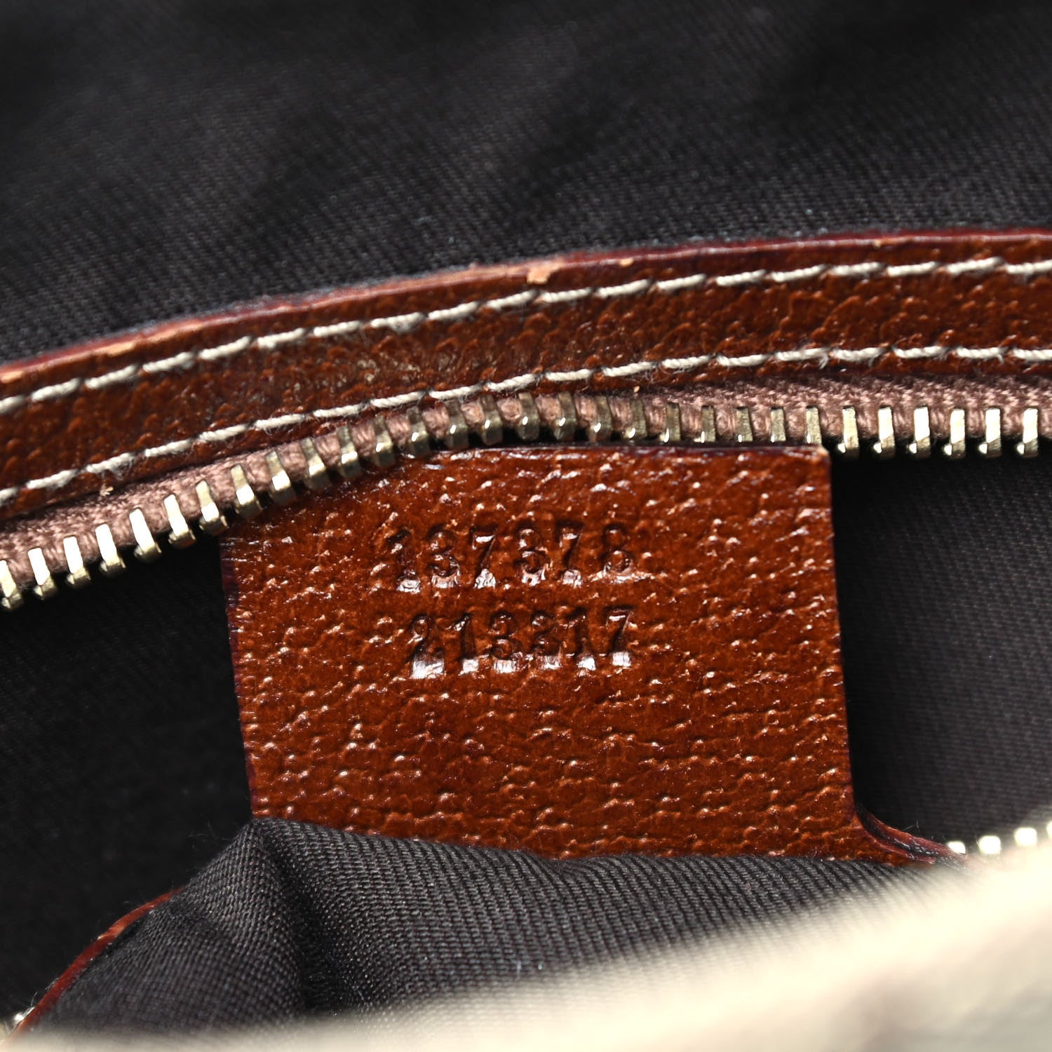 Gucci Monogram Bamboo Anita Top Handle Bag Brown 9 of 9