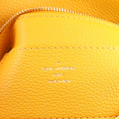 Louis Vuitton Grained Calfskin LV Pont 9 Soft PM Sunbeam 5 of 9