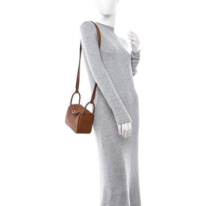 Hermes Taurillon Clemence Mini Lindy 20 Gold 2 of 11