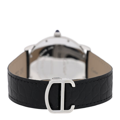 Cartier Stainless Steel Alligator 42mm Ronde Solo Automatic Watch 3 of 4
