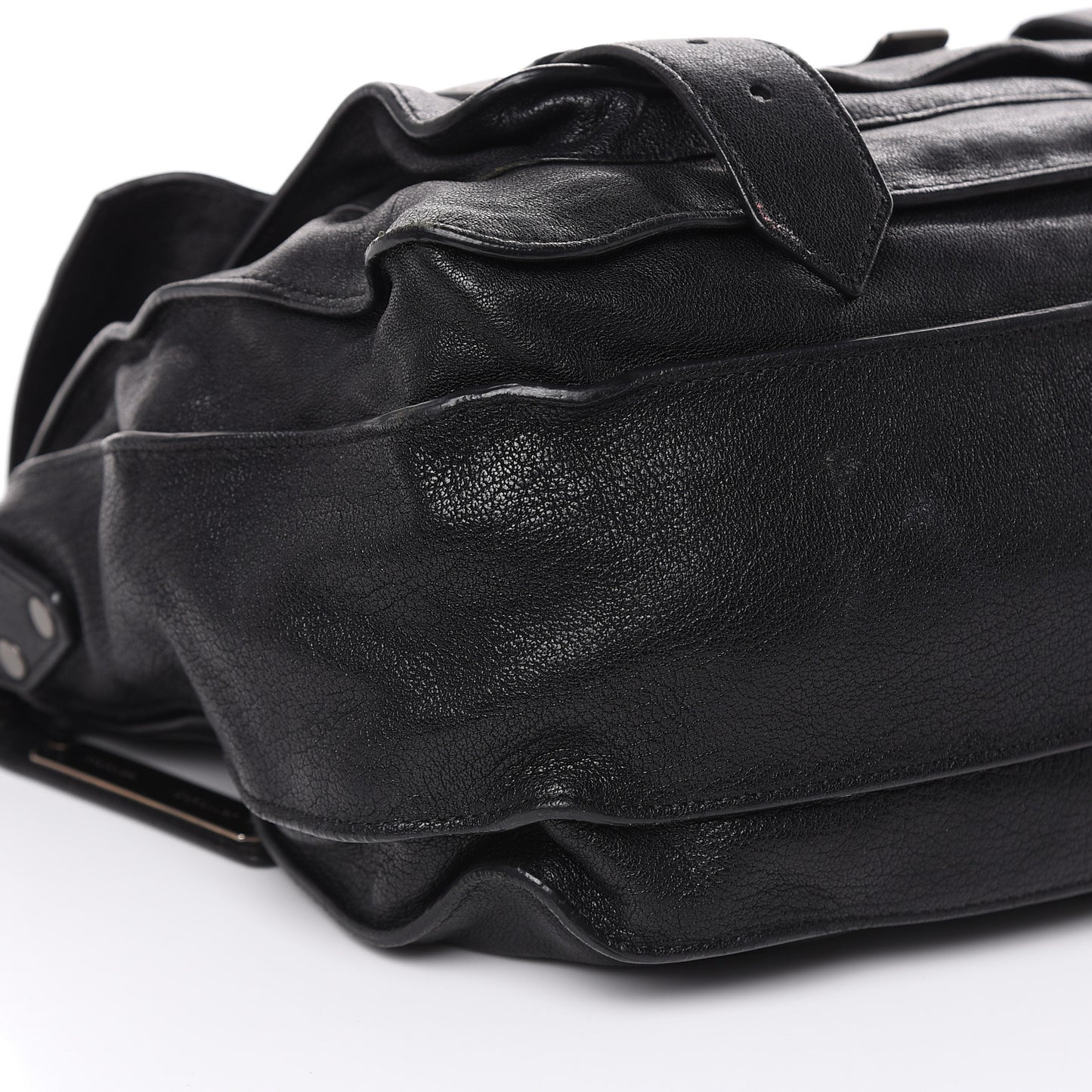 Lambskin Medium PS1 Satchel Black