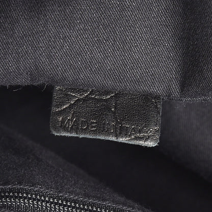 Givenchy Calfskin Crocodile Embossed Large Nightingale Black 8 of 9