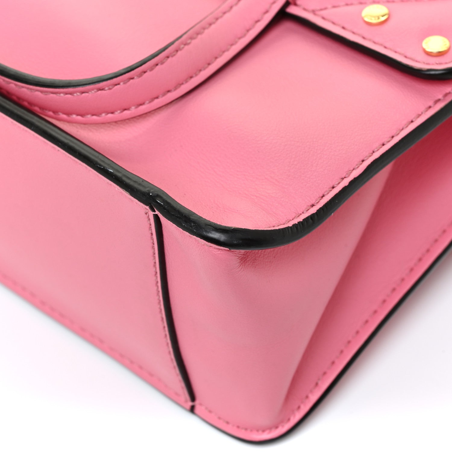 Fendi Vitello Grace Matte Small Flip Tote Pink 13 of 18