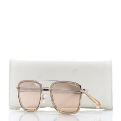 Chanel Pilot Sunglasses 4241 Gold 8 of 8