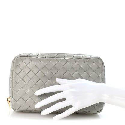 Bottega Veneta Nappa Intrecciato Medium Organizer Case Agate 2 of 8