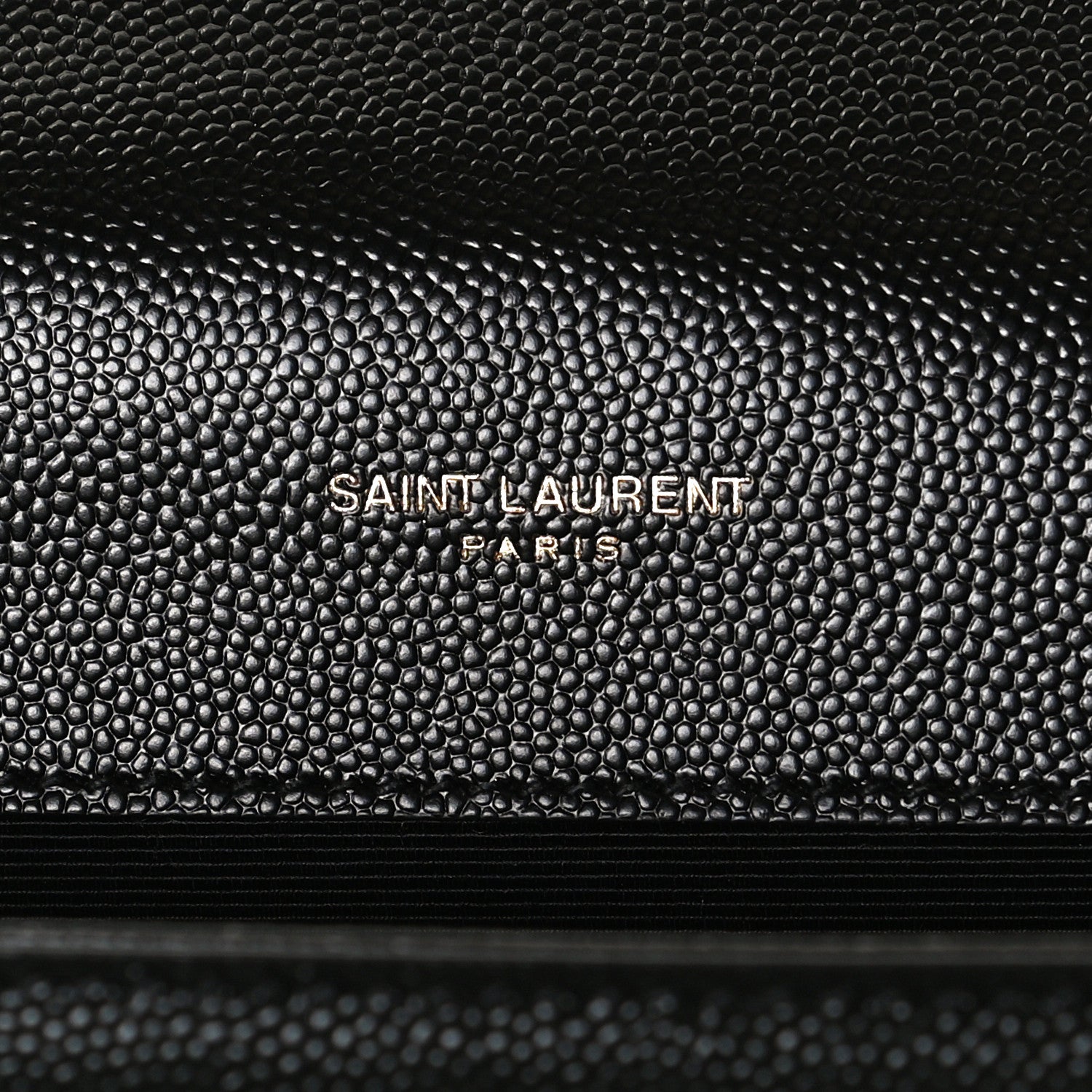 Saint Laurent Grain De Poudre Medium Classic Monogram Kate Satchel Black 5 of 11