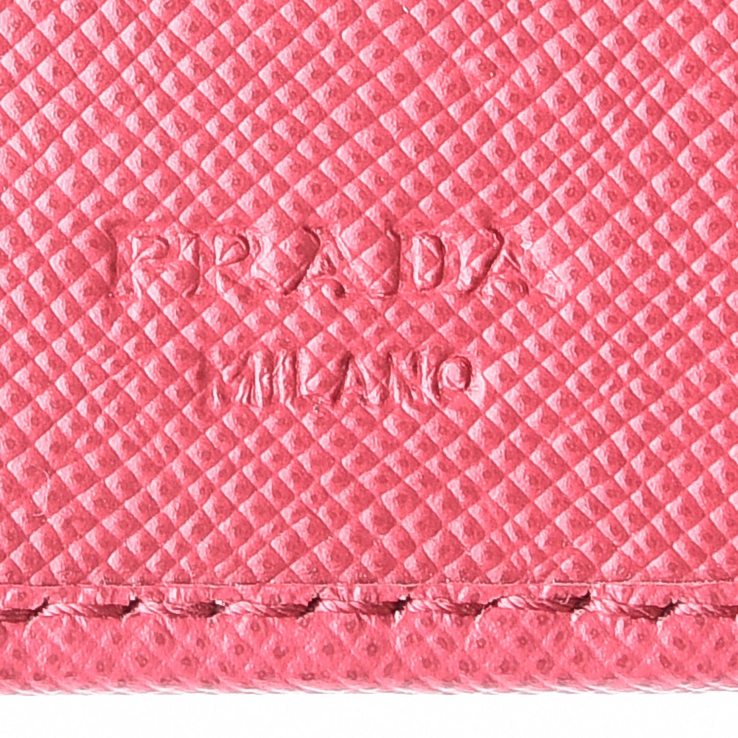 Saffiano Multicolor Compact Wallet Peonia Begonia