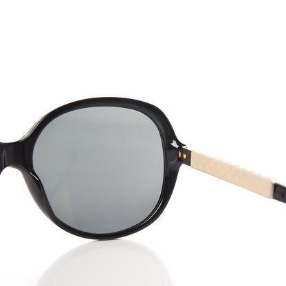 Chanel Quilted CC Sunglasses 5232 Black White 7 of 8