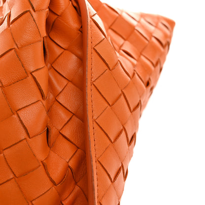 Bottega Veneta Nappa Intrecciato BV Twist Orange 11 of 12