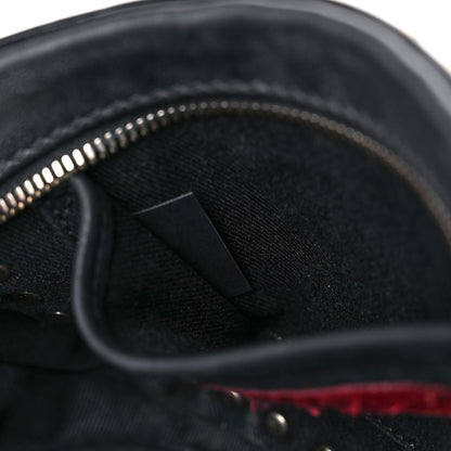 Valentino Garavani Calfskin Rockstud Camera Crossbody Bag Black 7 of 12