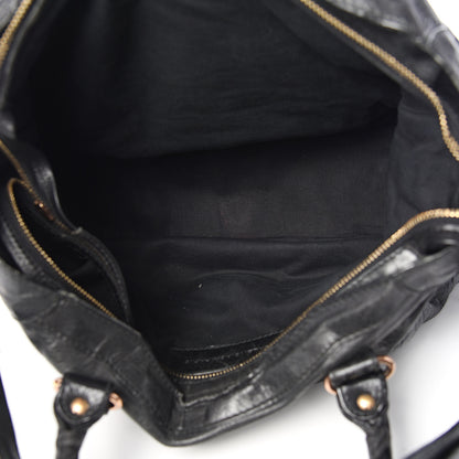 Balenciaga Agneau Giant 12 Rose Gold Hardware City Black 4 of 12