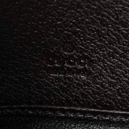 Gucci Monogram Metal Bar Zip Around Wallet Dark Brown 6 of 6