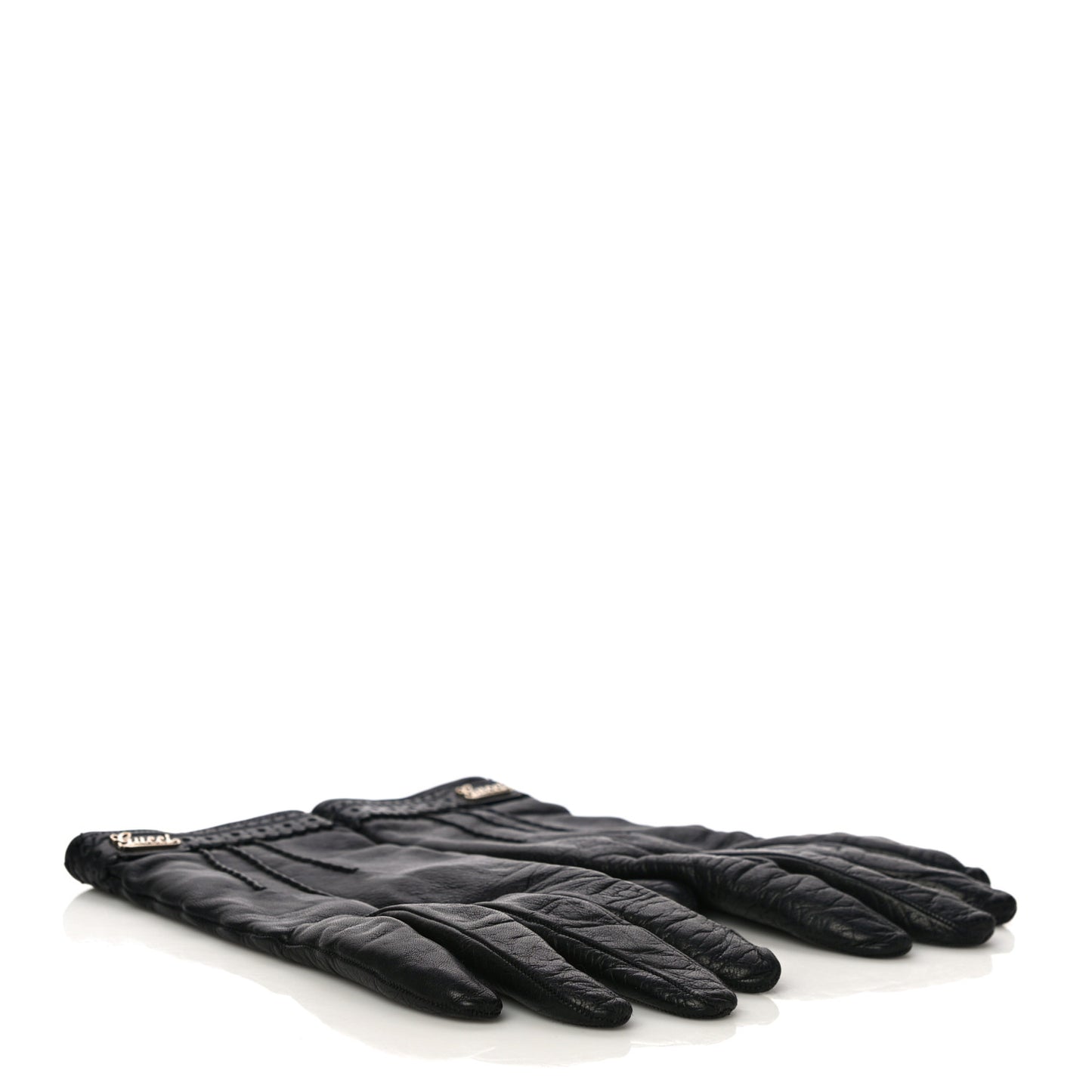 Donna Nappa Gloves 7.5 Black