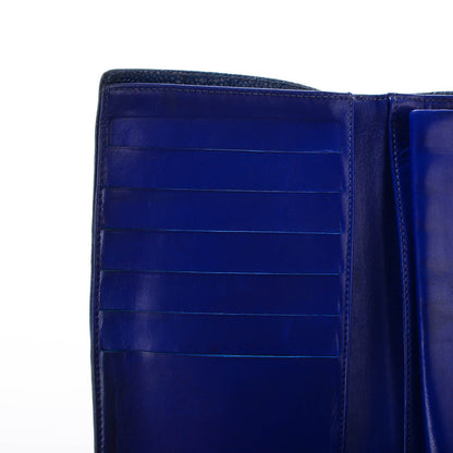 Chanel Caviar CC Wallet Clutch Blue 11 of 13