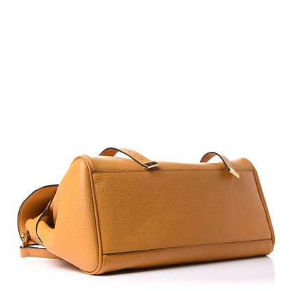 Mulberry Heavy Grain Oversized Alexa Deep Amber 3 of 12