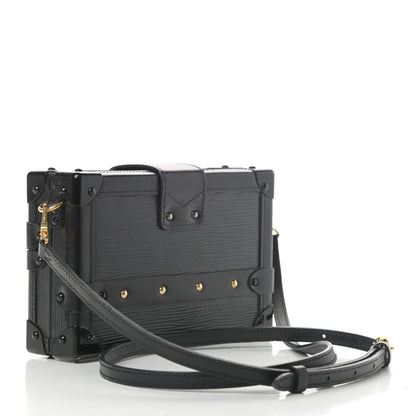 Louis Vuitton Epi Petite Malle Black 3 of 15