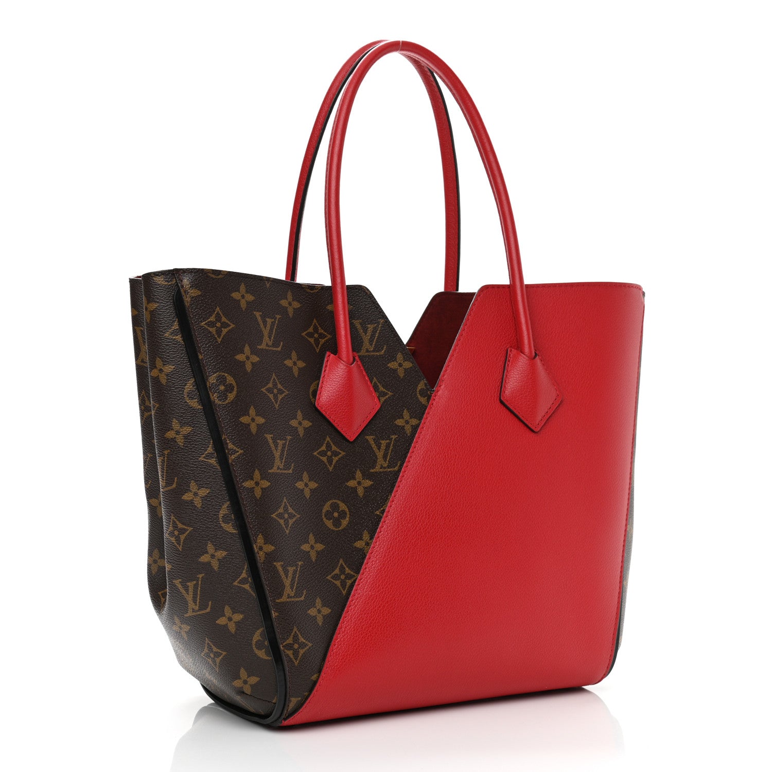Louis Vuitton Calfskin Monogram Kimono Tote Cherry 3 of 10