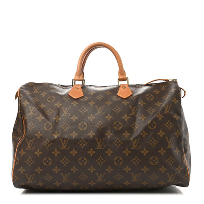 Louis Vuitton Monogram Speedy 40 1 of 12