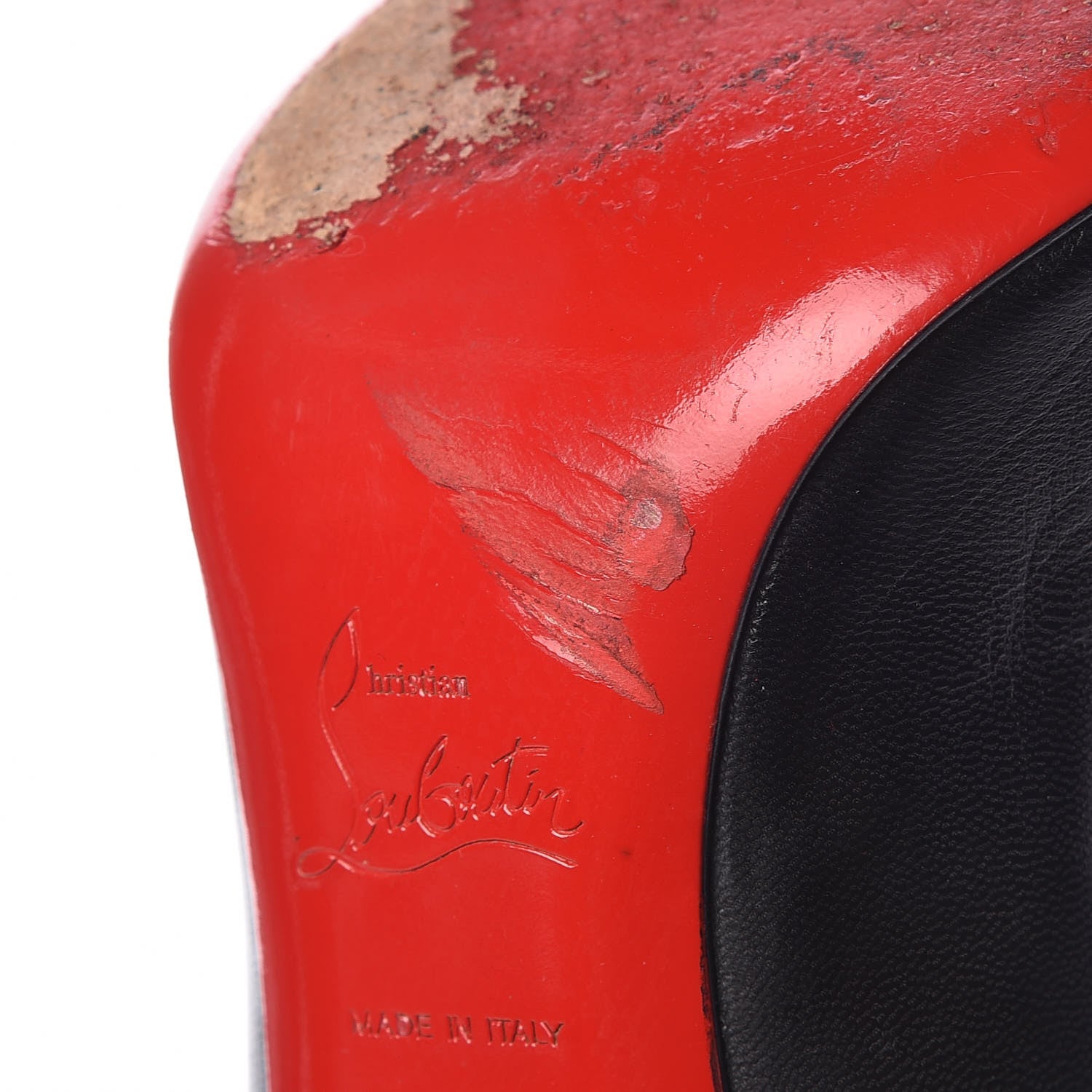 Christian Louboutin Kid Hi Elisa 100 Pumps 39 Black 9 of 12