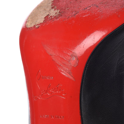 Christian Louboutin Kid Hi Elisa 100 Pumps 39 Black 9 of 12