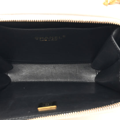 Chanel Caviar Quilted Small Pick Me Up Vanity Case White 5 of 16