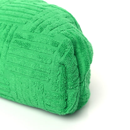 Bottega Veneta Sponge Fabric The Pouch Clutch Grass 9 of 9