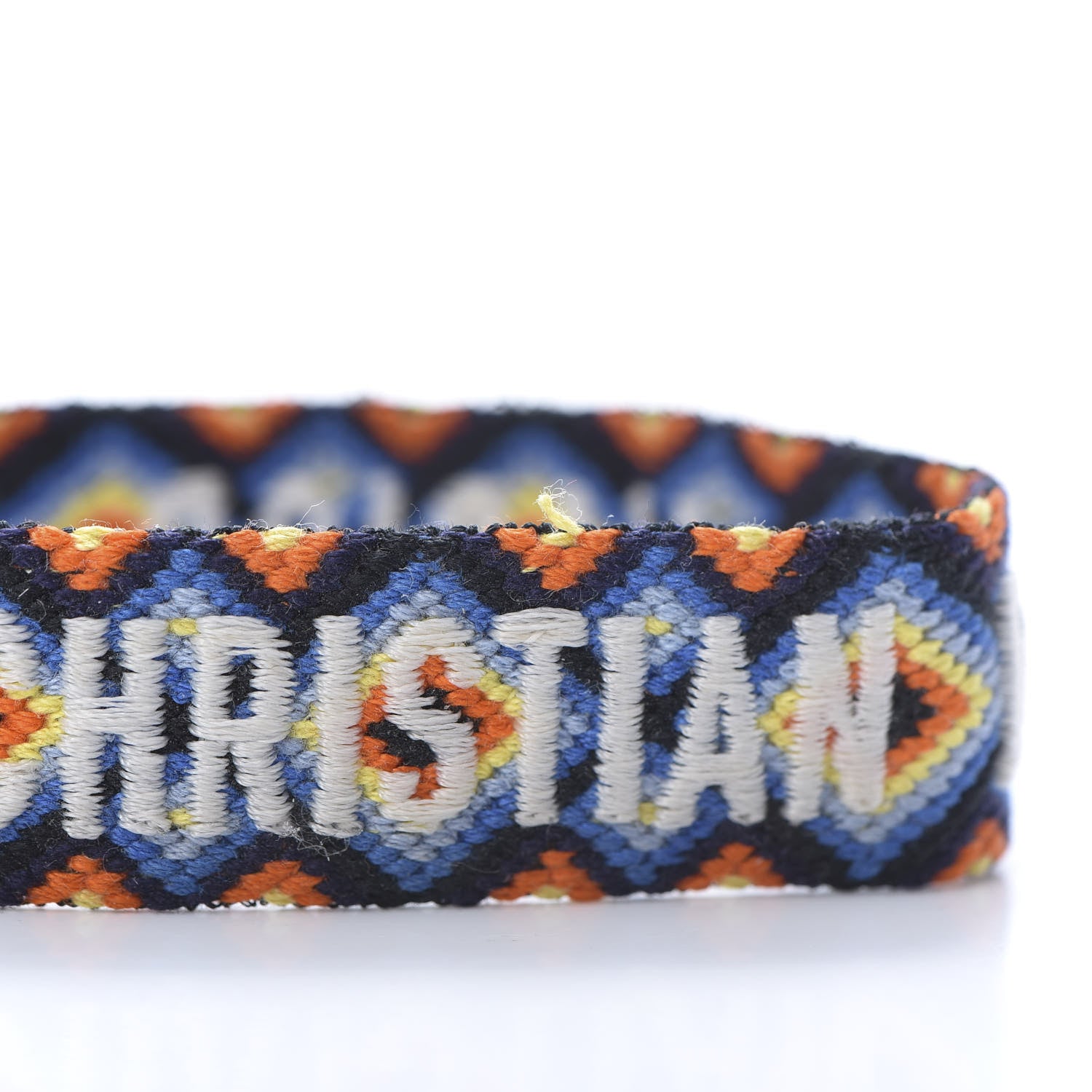 Christian Dior Woven Cotton J'Adior Friendship Bracelet Set White Multicolor 6 of 7