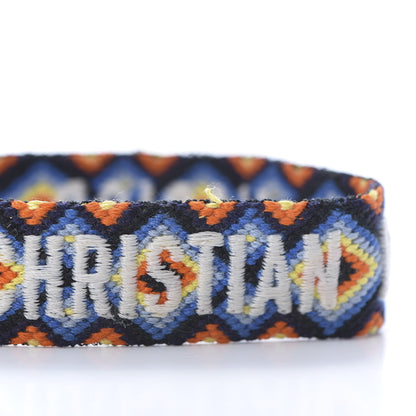 Christian Dior Woven Cotton J'Adior Friendship Bracelet Set White Multicolor 6 of 7