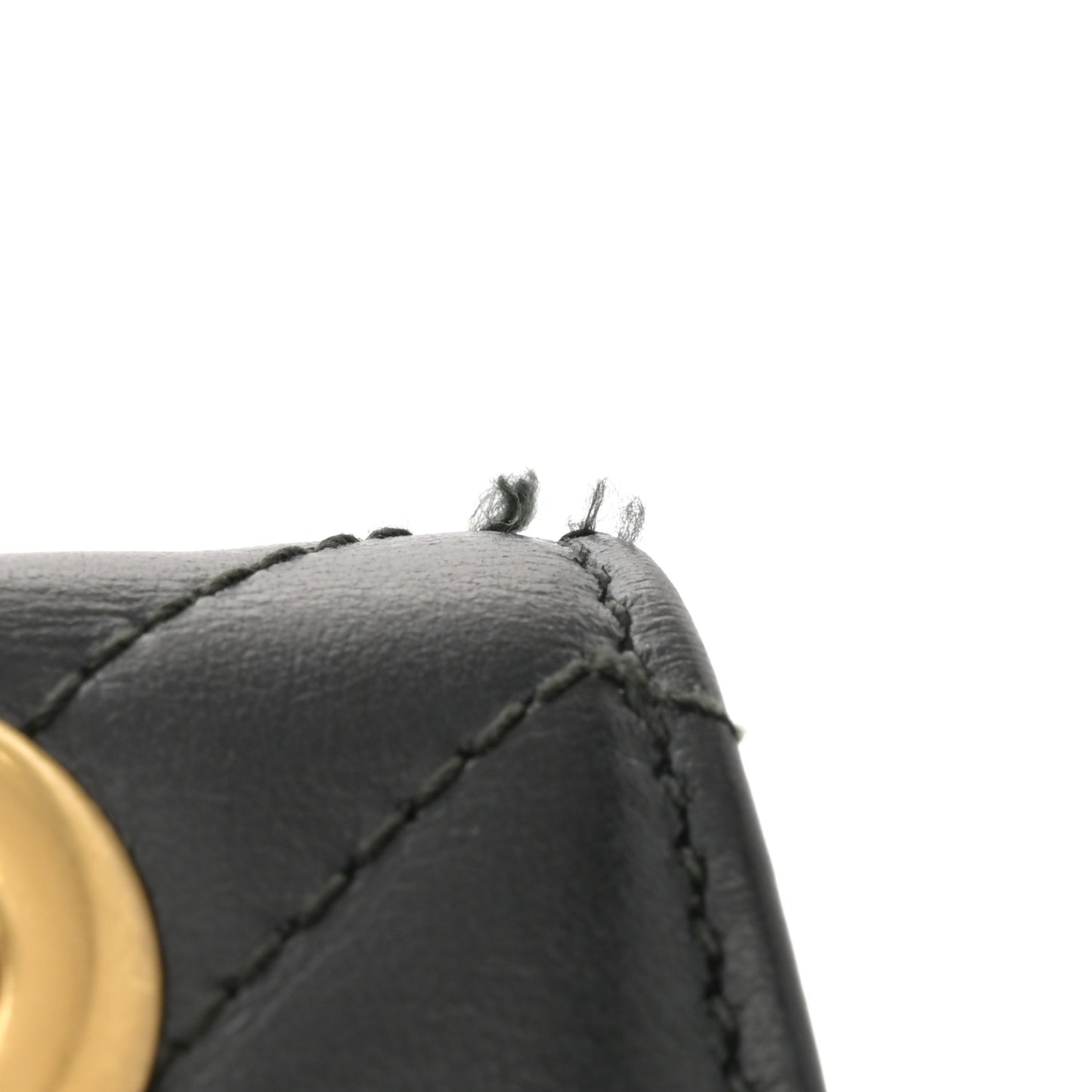 Calfskin Matelasse Small GG Marmont Shoulder Bag Black