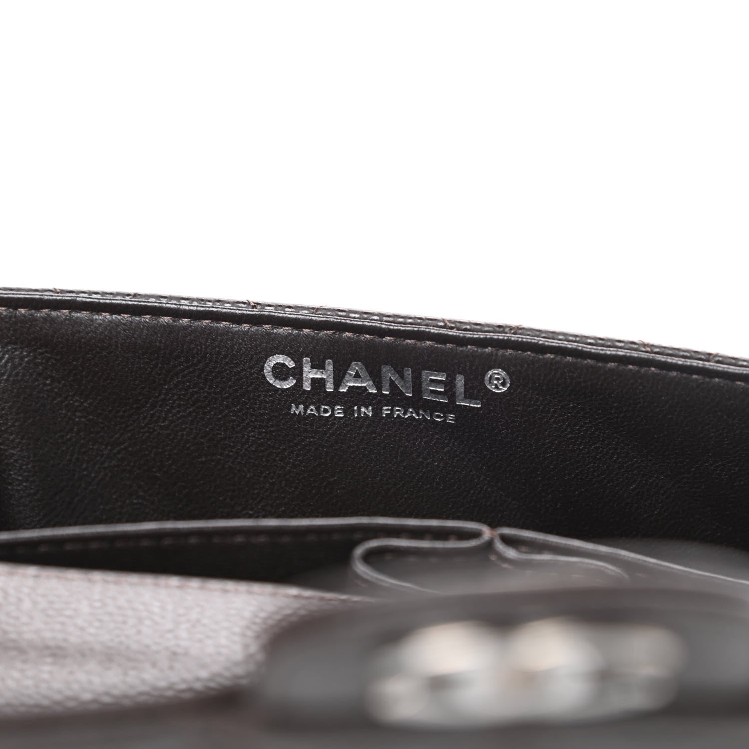 Chanel Caviar Quilted East West Flap Dark Brown 6 of 12