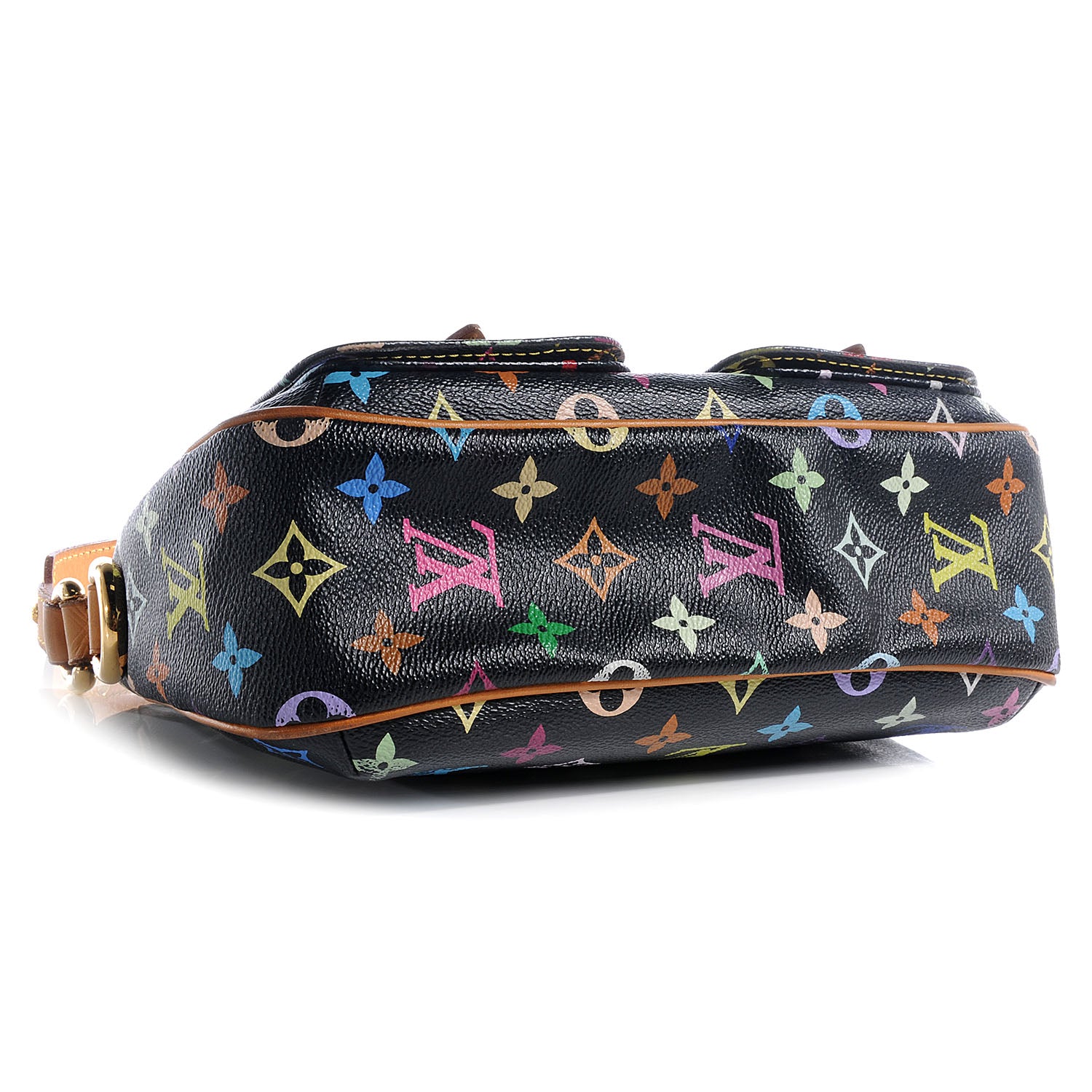 Louis Vuitton Monogram Multicolor Lodge PM Black 4 of 7
