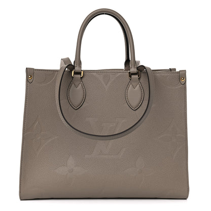 Louis Vuitton Empreinte Monogram Giant Onthego MM Tourterelle 1 of 9