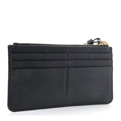 Chloe Calfskin Alphabet Long Zipped Wallet Black 2 of 4