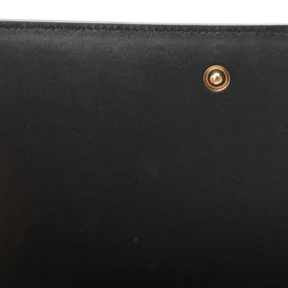 Saint Laurent Patent Monogram Chain Wallet Tortoiseshell 11 of 12