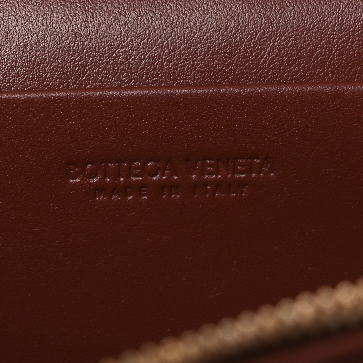 Nappa Intrecciato Bang Bang Vanity Case Sapele