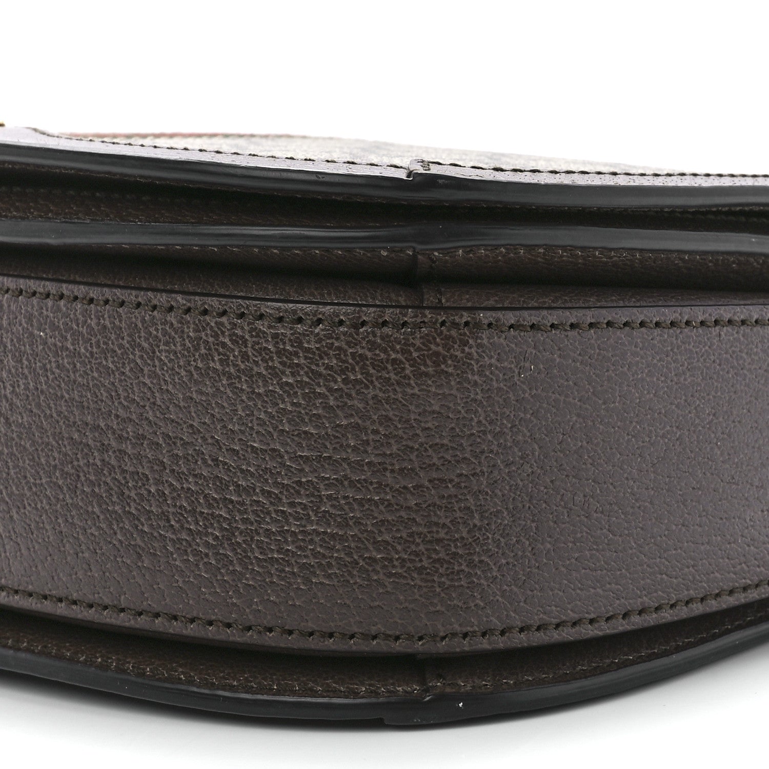 Gucci GG Supreme Monogram Web Small Ophidia Flap Messenger Bag Brown 12 of 12