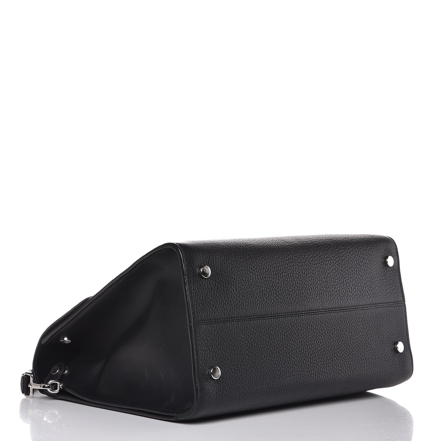 Christian Dior Grained Calfskin Large Diorever Flap Black 5 of 17