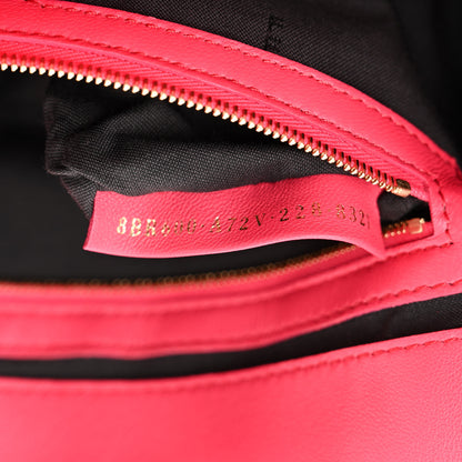 Fendi Nappa FF 1974 Embossed Baguette Lampone 7 of 10