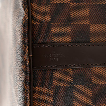 Louis Vuitton Damier Ebene Speedy Bandouliere 25 7 of 12
